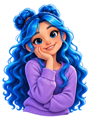 Luna, illustrated